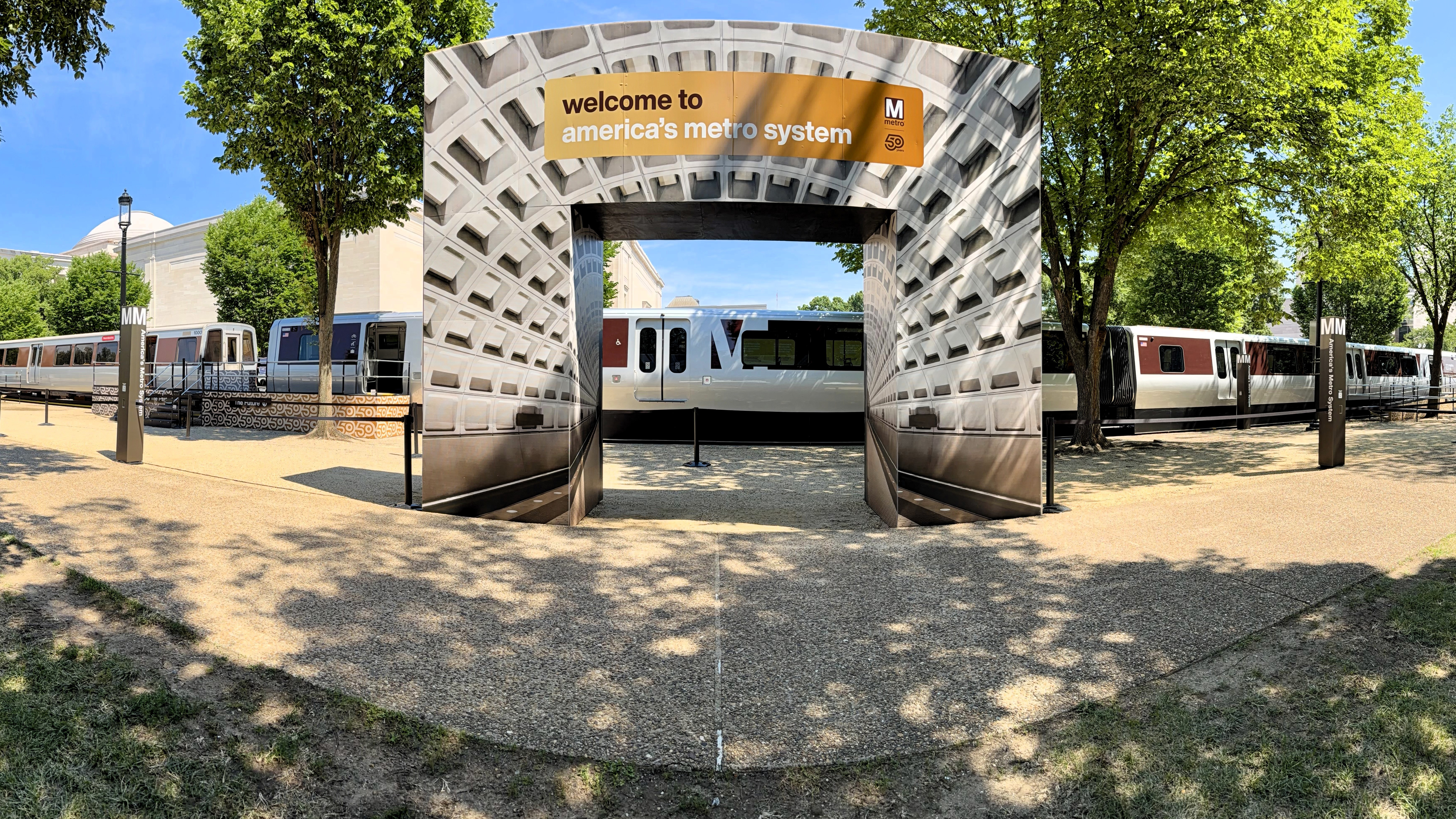 Metro Exhibit Entrance Panorama